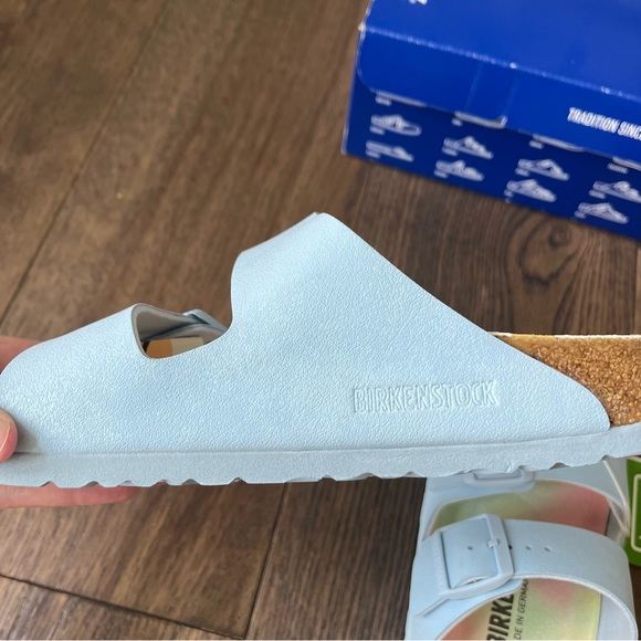 Birkenstock Arizona vegan sandals, sky blue size 38 - Picture 9 of 14